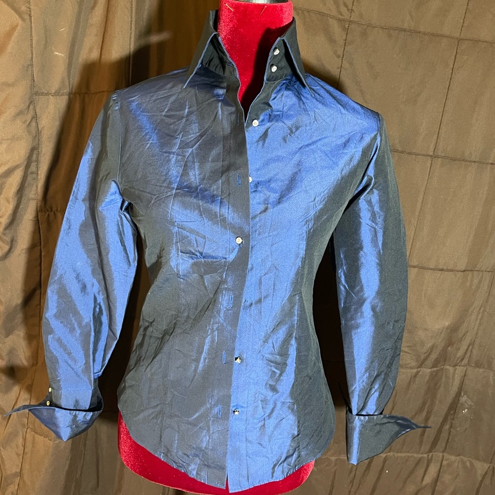 Express Silk Button Up Shirt